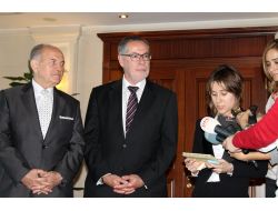 Bern Belediye Başkanı'ndan Topbaş'a Nezaket Ziyareti