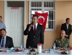 Vali Lekesiz, Yangın Tehdidinde Bulunan Köyleri Gezdi