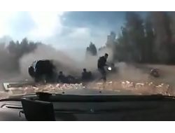 Gelin Konvoyunda Kaza Anı