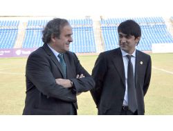 UEFA BAŞKANI PLATİNİ TACİKİSTAN’DA
