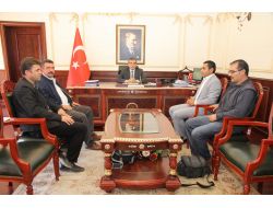 Ajans Muhabirlerinden Vali Yazıcı'ya Ziyaret