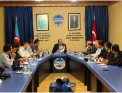 Finike Ve Kumlucalı İşadamları Azerbaycan'a İş Gezisi Düzenledi