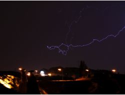 Kapadokya'da İnsan Yüzlü Şimşek