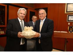 Filistin Büyükelçisinden Başkan Güzelbey'e Ziyaret