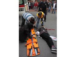 Halk Otobüsünün Çarptığı Yaya Ağır Yaralandı