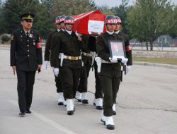 Şehit Uzman Çavuş Bayram Kut'un Cenazesi Memleketine Gönderildi