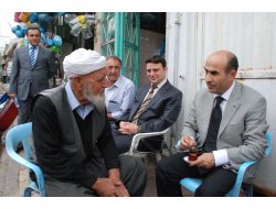 Demirtaş, Gerger’de İncelemelerde Bulundu