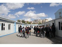 Eğitim Teröre Yenilmedi, Yakılan Konteyner Sınıfların Yerine Yenileri Getirildi