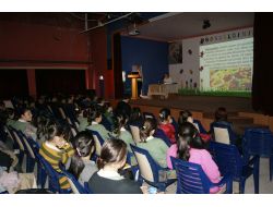 Öğrencilere Sağlıklı Beslenme Anlatıldı