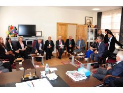 Şairler, Başkan Yılmaz’ı Ziyaret Etti