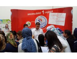 'Bakanlığımız 1 Yaşında Standı'na İskilip Myo'da Yoğun İlgi