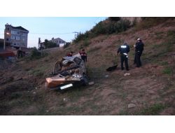 Zonguldak'ta Otomobil Uçuruma Devrildi: 2 Yaralı