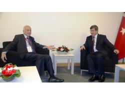 Davutoğlu İle Arap Birliği Genel Sekreteri Bir Arada