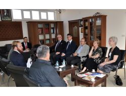 Midyat Müftülüğü'ne İsveç'ten Misafir Geldi