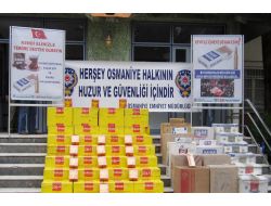 Osmaniye’de 500 Kilogram Kaçak Çay