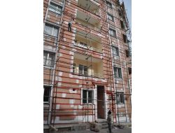 Yozgat’ta Binalara Dış Cephe Isı Yalıtımı Yapılıyor