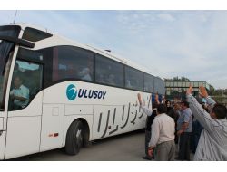 Suluovalı Hacı Adayları Dualarla Kutsal Topraklara Uğurlandı