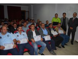 Belediye Personeline Trafik Eğitimi Verildi