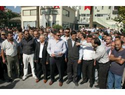 Denizli’de Minibüs Şoförlerinden Metrobüs Hattına Tepki