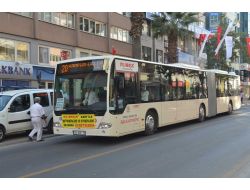 Denizli’de Metrobüsler Sefere Başladı