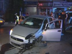 Polisten Kaçan Şahıslar Kaza Yapınca Yakalandı