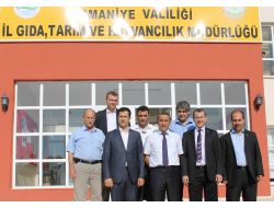Ak Parti İl Yönetimi, Gıda Tarım Ve Hayvancılık İl Müdürü'nü Ziyaret Etti