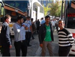 Şehirlerarası Otobüs Terminalinde Bayram Yoğunluğu Başladı