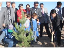 Protokol, Öğrencilerle Fidan Dikti