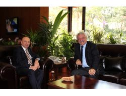 Başkan Tanık, Rektör İbiş’i Ziyaret Etti