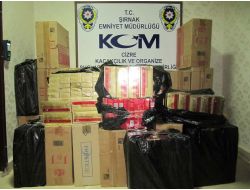 Cizre’de Kaçak Sigara Operasyonu