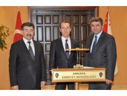 Kaymakam Zengin Ve Başkan Odabaşı'ndan Emniyet Müdürü Ay'a Ziyaret