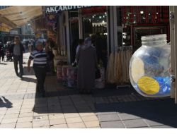 Engellilerin Yararına Seferber Olan Esnaf Mavi Kapak Kutuları Koydu