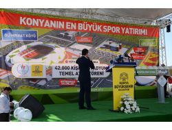 Bakan Kılıç: Konya, İç Anadolu’nun En Büyük Spor Kenti Olacak