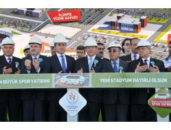 Davutoğlu Ve Kılıç, Yeni Konya Stadyumu’nun Temel Atma Törenine Katıldı