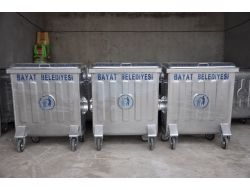 Bayat Belediyesi, 68 Adet Çöp Konteyneri Aldı
