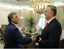 Cumhurbaşkanı Gül, Bosna-hersek Dışişleri Bakanı Lagumdzija’yı Kabul Etti