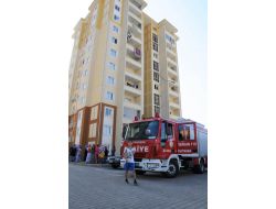 Canik'te Toki Konutlarındaki Yangın Panik Yaşattı