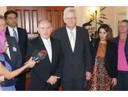 Baden-württemberg Eyaleti Başbakanı, Topbaş’ı Ziyaret Etti