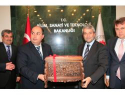 Kmtso Yönetiminden Bakan Ergün'e Ziyaret