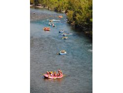 Köprülü Kanyon'da Rafting Su Sporu Sezonu Kapanıyor