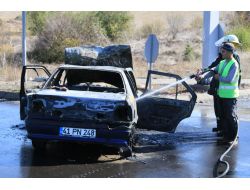 Lpg'li Araç Alev Alev Yandı