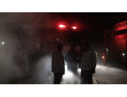 PAMUK DEPOSUNDA YANGIN