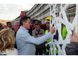 Gökçek Dönüşüm Alanını Denetledi