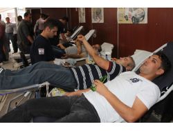 Türk Kızılayı’ndan Cizre’de Kan Bağışı Kampanyası