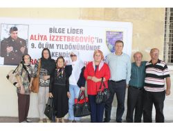 Aliya İzzetbegoviç, Ölümünün 9. Yıl Dönümünde Anıldı