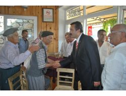 Büyükşehir Belediye Başkan Aday Adayı Çetin, Durak'ın Memleketinde Nabız Yokladı