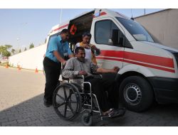 Kurumuş Ağaçları Keserken Ayağını Hızar Makinesine Kaptırdı