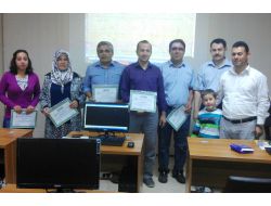 Osted’in Netcad Kursuna Katılanlara Sertifika Verildi