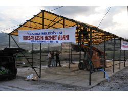 İlkadım’da Kurban Kesim Yerleri Bayrama Hazır