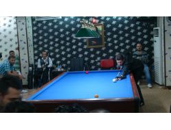 Batman'da Bilardo Şampiyonası Yapıldı